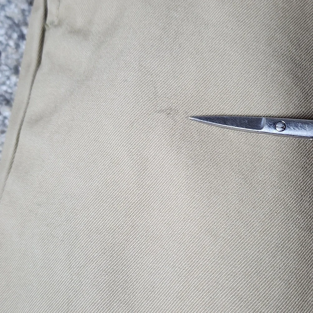 Banana Republic Aiden Chino Pants Mens 30x32 Tan Khaki Slim Fit Cotton Good
